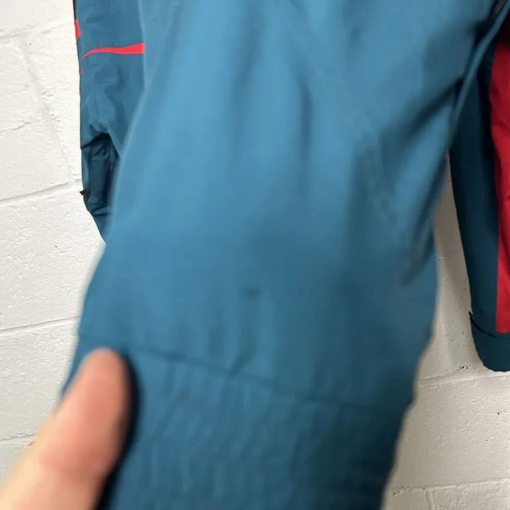 Vintage 90s The North Face Jacket Colorblock “Teal Red” 2024
